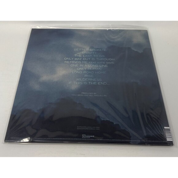 Sarah McLachlan Better Broken Signed Vinyl Sleeve Silver Autograph Record - Picture 5 of 7